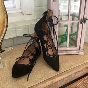 Nine West Ankle Wrap Flat Shoes